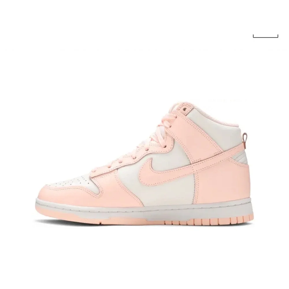 Nike Dunk High Sail Crimson Tint‎ Sneakers Fashion Shoes DD1869-104 W 8